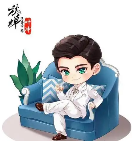 任嘉伦嘉伦卡通动漫形象听说你们想换头像了