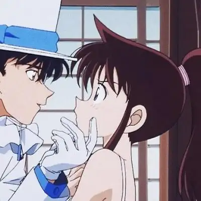 黑羽快斗&中森青子_情侣头像_我要个性网