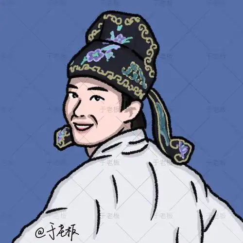 手绘卡通头像周星驰