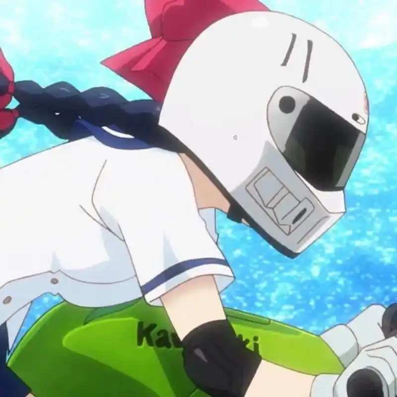 卡通动漫头像 今日份机车头像～～女生专属 爆音少女来梦学姐90