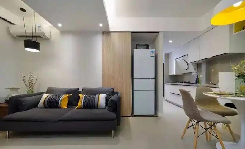 48平简约小户型,竟打造成了两室两厅,住一辈子也不会觉得腻_装修_设计