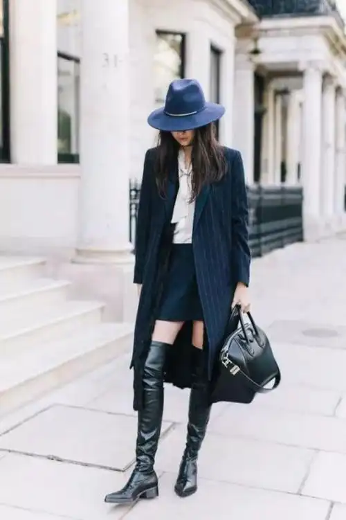 长筒靴搭配