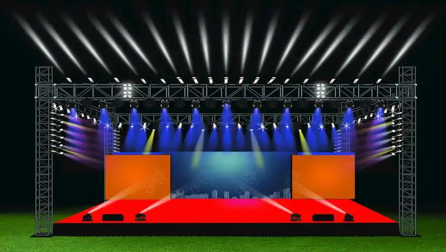 (原创)舞台设计案例效果图-室内设计-筑龙室内设计论坛