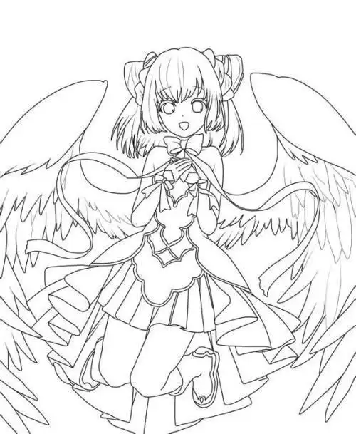 动漫简笔画 - 1meishu苏清寒简笔画卡通人物简笔画美少女古代公主全身