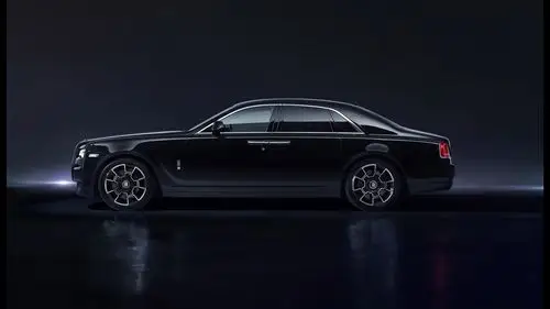 2016年劳斯莱斯黑色徽章汽车高清壁纸