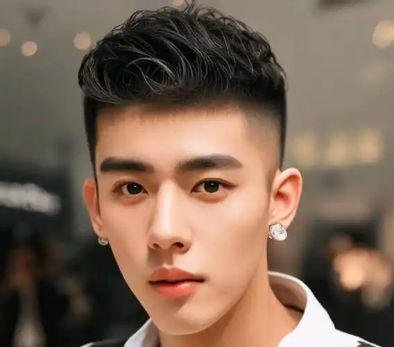 但最帅的是短边和时尚真和有型的精神_发型_男士_短发