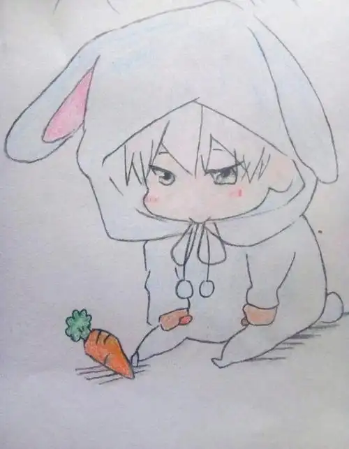 绘画过程小可爱③