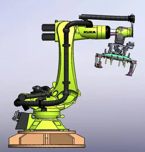 大型机械手取放料