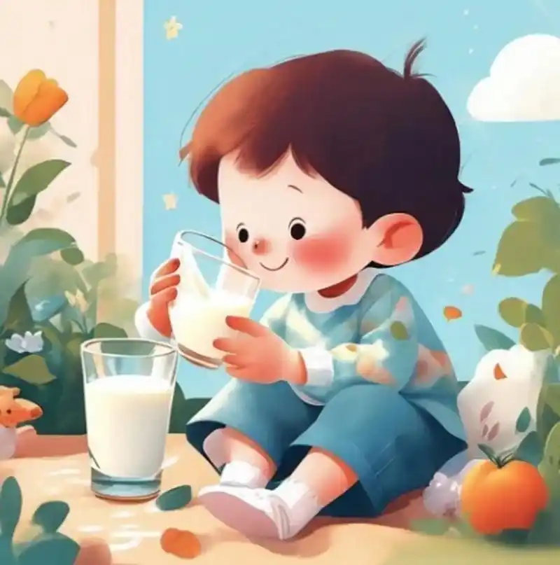 【小孩子多喝牛奶能长高?多种因素影响】#小孩这两个时期长的最猛##健