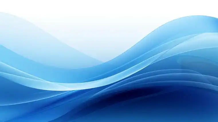 抽象的蓝色背景 柔和的曲线与明亮的光线