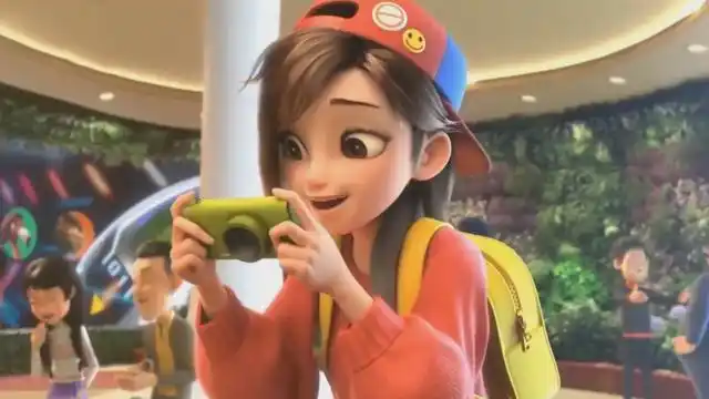 熊出没:动漫里小可身材让人赞叹,愿称她颜值天花板,但头发好乱