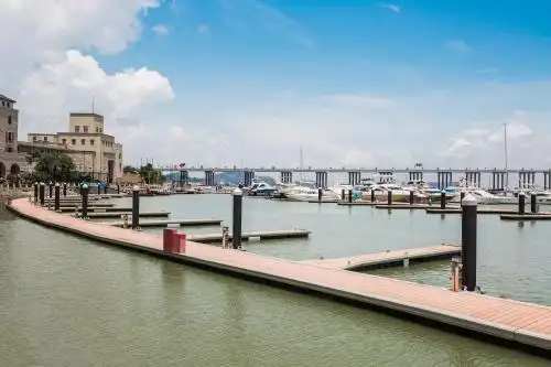 中国广州南沙湾石奥游艇码头