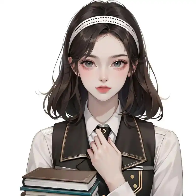 女生头像|学霸模式 逢考必过 好好学习天天向上!      图片由 生成