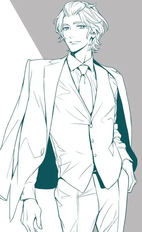 【刀剑乱舞】歌仙兼定 西装(无授权侵删)