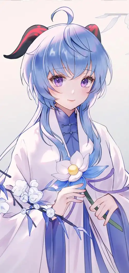 高清原神甘雨手机壁纸