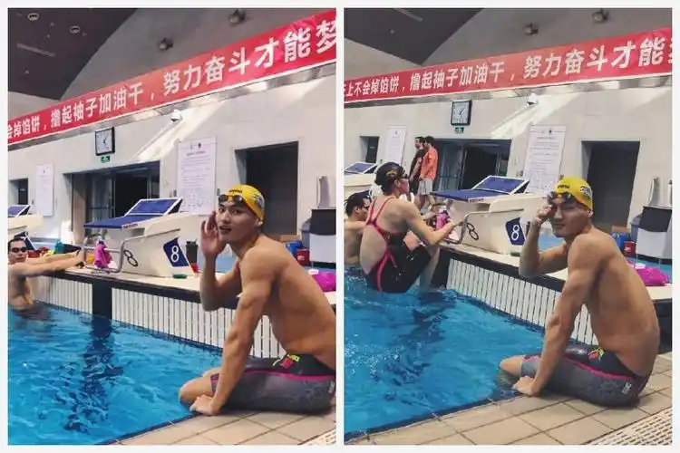 徐嘉余,刘湘亚运走红,网友皮得很,看与杨旭文和刘雯颜值对比