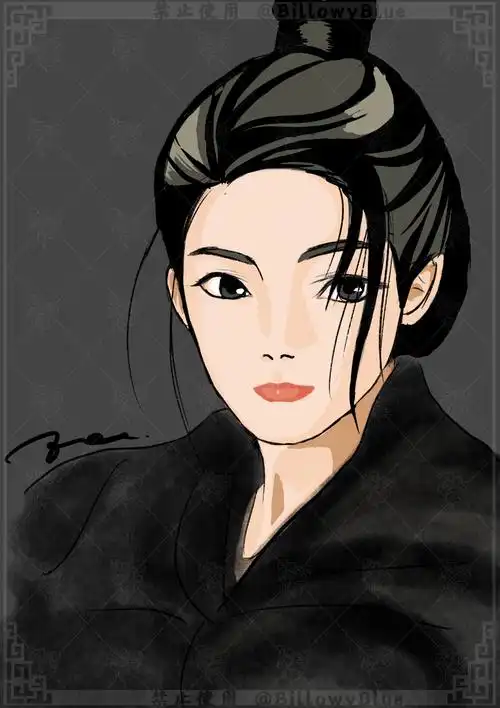 李沁这个造型让我脑补了整部武侠.