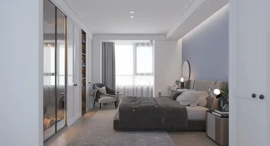 中航城130平米现代简约风格四居室装修效果图