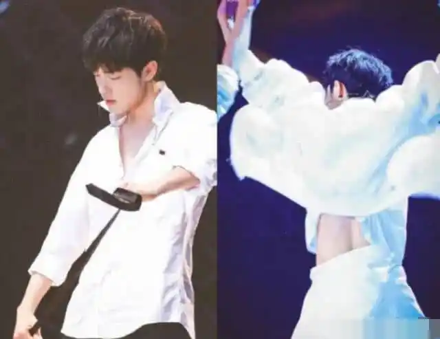 肖战跳舞不慎露出腰腹,看到图片后女粉疯狂:我要嫁给他