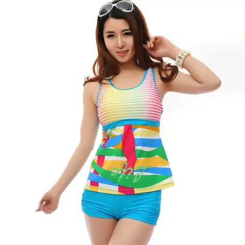 99%大量供应泳衣 湖蓝色锦纶/尼龙三角裤比基尼8526成年时尚