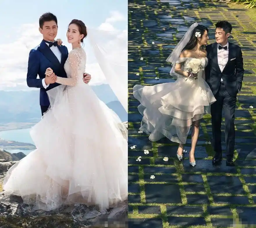 黑婚纱比白婚纱意义还重?明星结婚只有三人敢穿,网友:意义真重