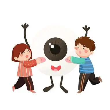 护眼日幼儿保护眼睛小朋友儿童护眼保护眼睛元素