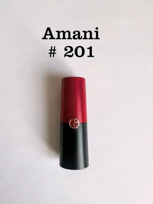 阿玛尼口红201试色