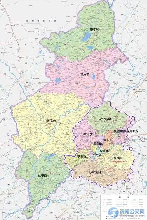 沈阳:行政区划地图每三年更新一次