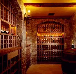 红酒酒窖砖墙墙面图片大全-每日推荐
