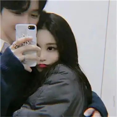 超甜的情侣头像一人一半真人潮流时尚情头高清微信图片大全