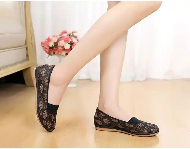 裹脚老太太夏天鞋三寸金莲小脚鞋老太太小脚鞋子北京布鞋31 32 33小码
