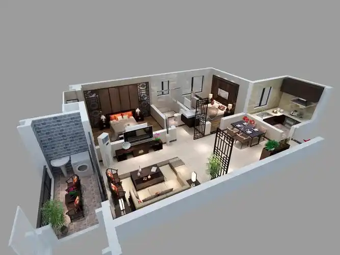 超美超酷的立体效果图来一波, 更细致容易做参考