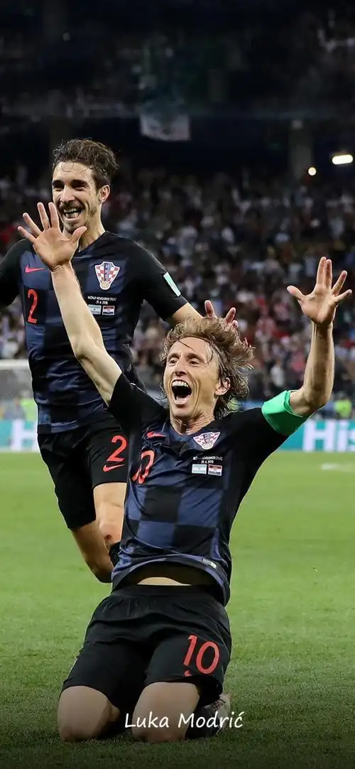 【每日足球帅图】莫德里奇手机壁纸精选10|克罗地亚|皇家马德里|莫德