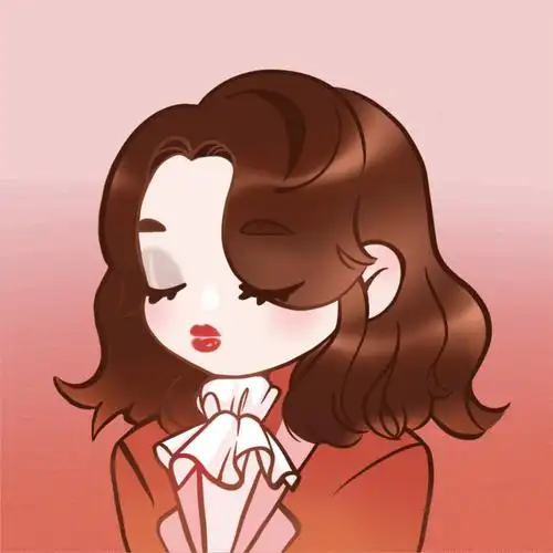 时尚卡通可爱小女孩人物头像图片