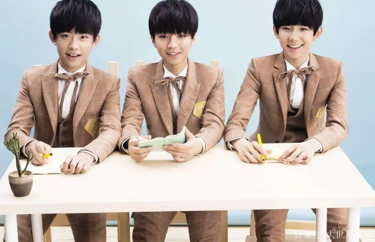 tfboys三人卸妆后:王俊凯素颜95分,网友纷纷表示他是满分