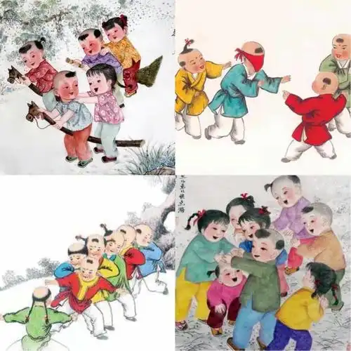 传承民间游戏,畅享童年乐趣一一洈水中心幼儿园园本教研活动