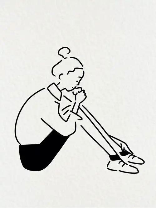 临摹:长场雄绘画工具:ipad- procreate-工作室笔#极简手绘  #极简画