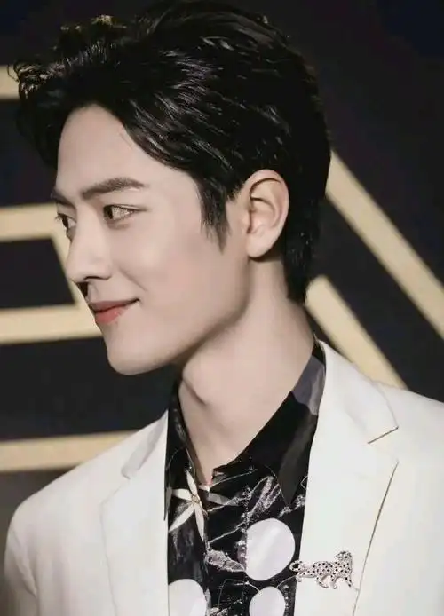 还是非常喜欢明媚阳光的人,肖战笑容满面,令人喜欢