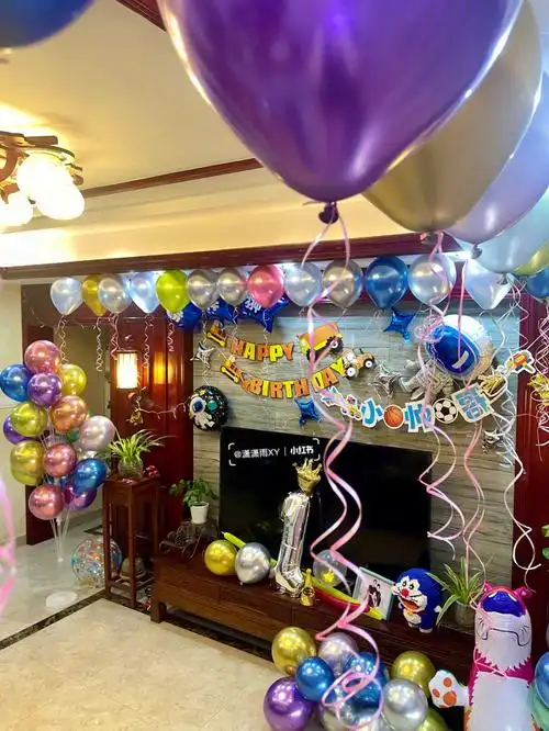 果果周岁啦宝宝生日宴周岁生日场景布置