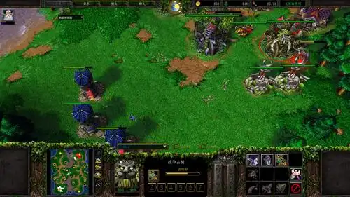 魔兽争霸3:人族tr暗夜的时候,暗夜族要注意哪些细节?