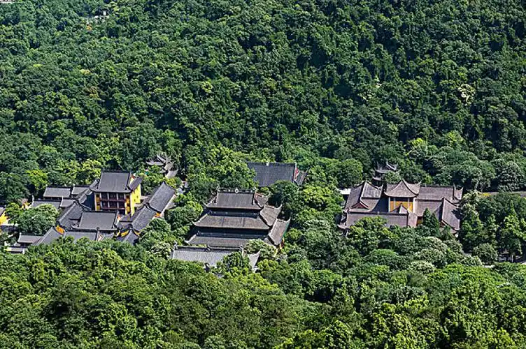 杭州灵隐寺全景_高清图片_全景视觉