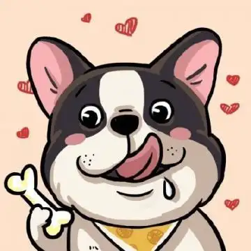 狗头像卡通萌萌哒图片