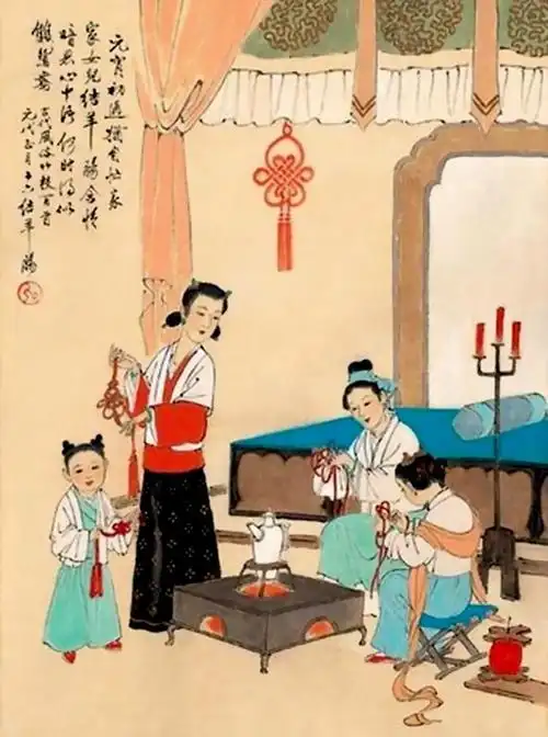 古人过年 情景风俗 - 香儿 - xianger