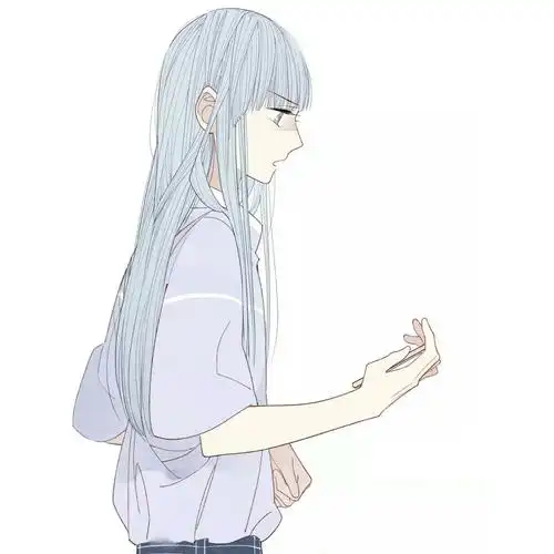 头像 漫头 女头 简约 侧颜 自截