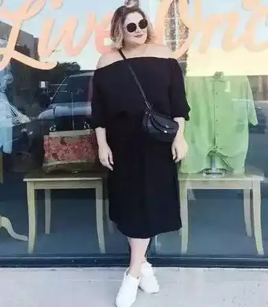胖人穿什么显瘦(胖女人穿衣搭配技巧)-学习鸟