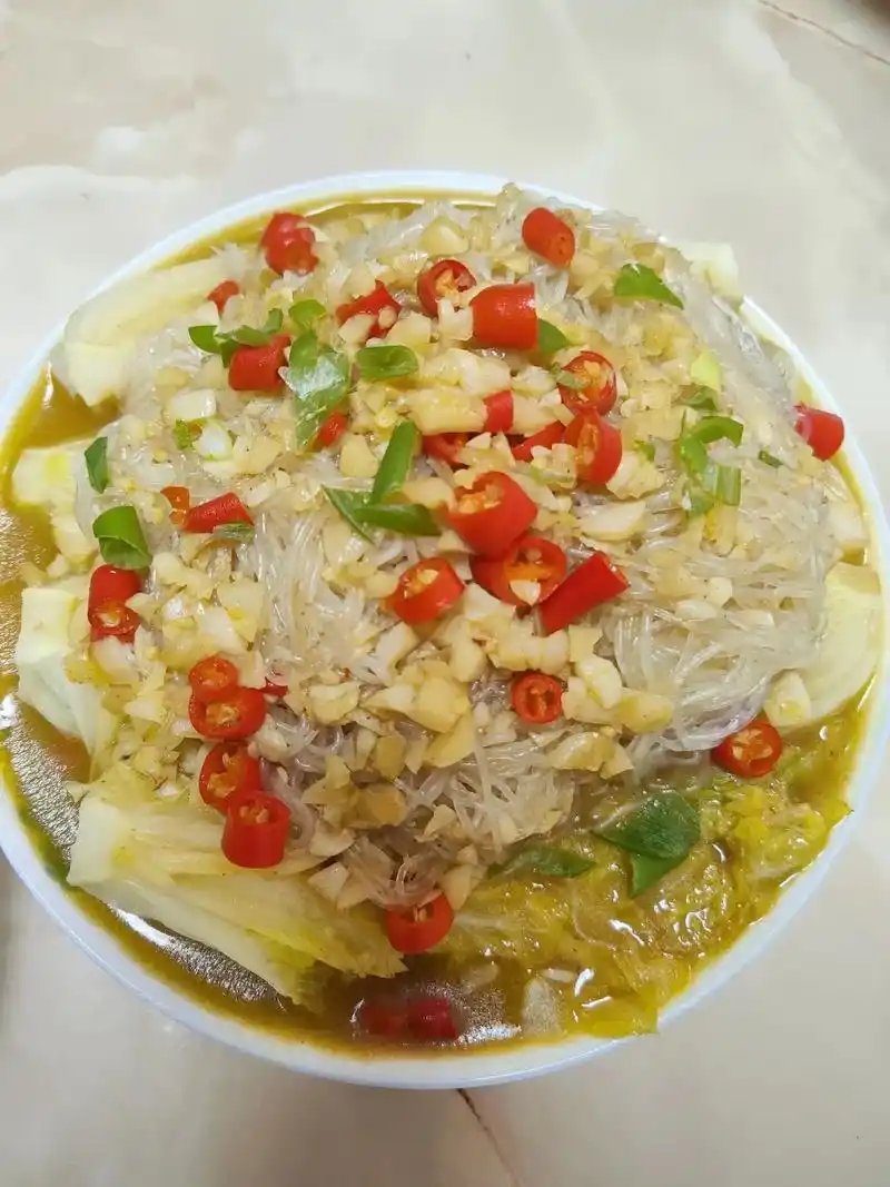 蒜蓉粉丝娃娃菜