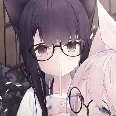 可爱卡通头像女生呆萌二次元让人心动的新鲜感