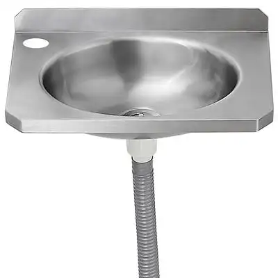 芬驰 小户型迷你洗手盆挂墙式304不锈钢卫生间阳台面盆房车洗脸盆