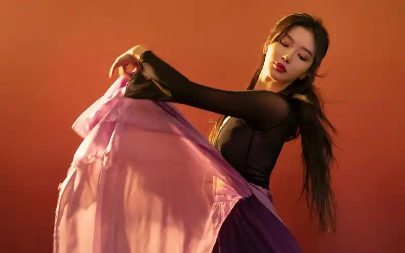 孔雪儿国风双人舞无面具彩排