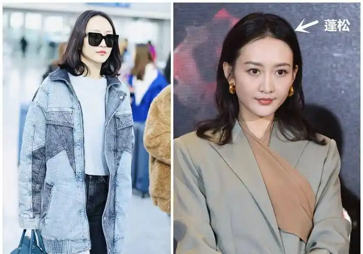 原创王鸥生图状态佳却又被发际线抢镜不如学学杨幂的碎发遮盖法